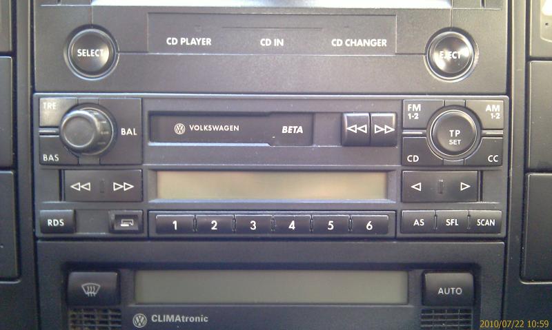 Liste des Autoradios OEM VW : Audio et électronique embarquée